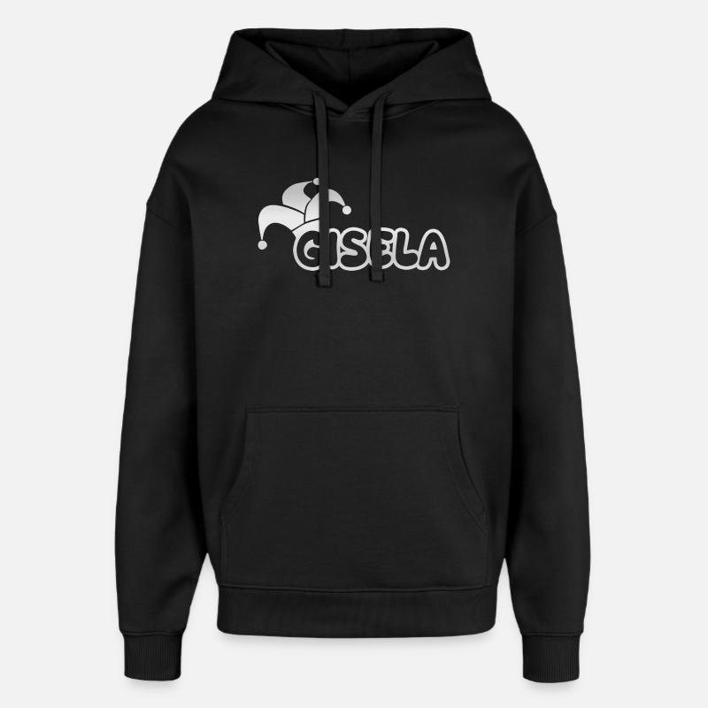 Carnival Gisela - Oversized Unisex Hoodie von Stanley/Stella - Schwarz