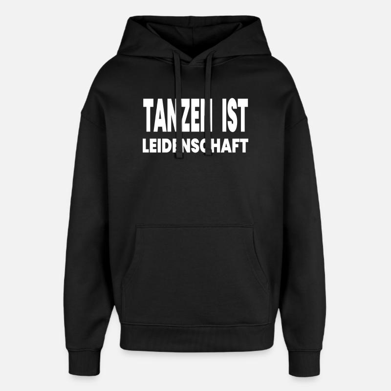 Danser - Sweat à capuche unisexe Stanley/Stella Oversized - noir