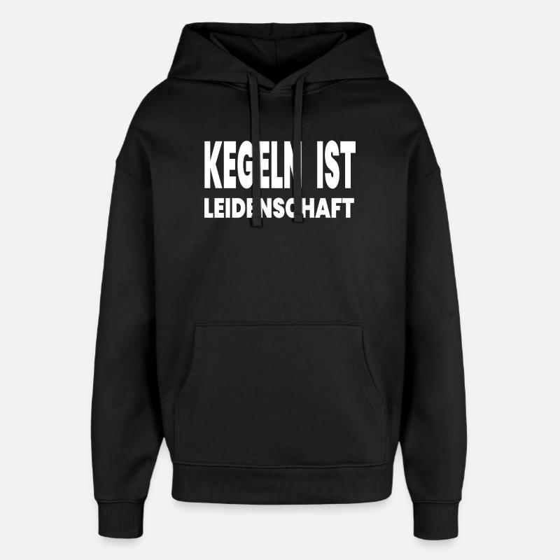 Skittles - Sweat à capuche unisexe Stanley/Stella Oversized - noir