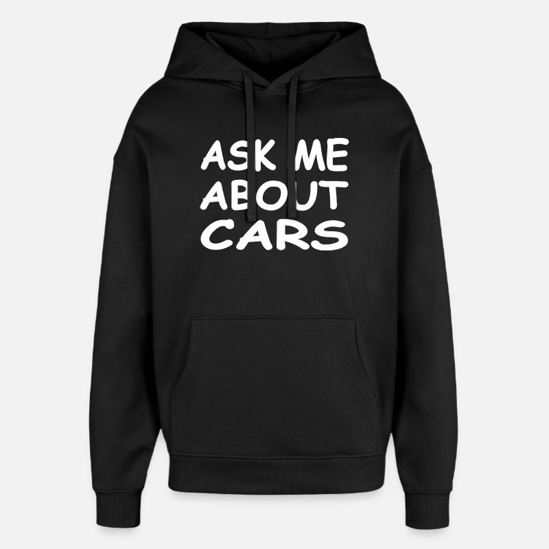 Voiture - Sweat à capuche unisexe Stanley/Stella Oversized - noir