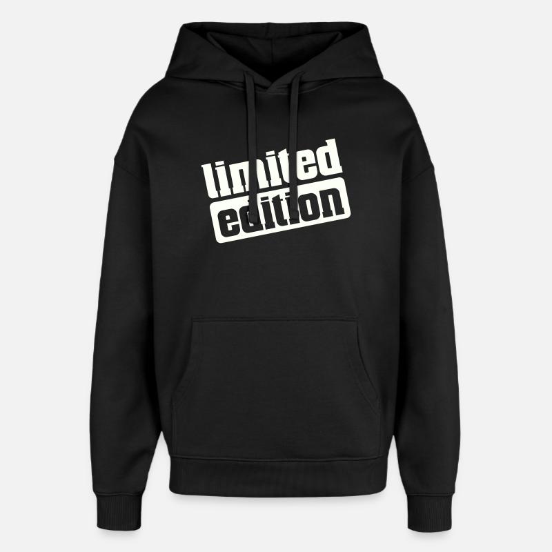 Édition limitée - Sweat à capuche unisexe Stanley/Stella Oversized - noir