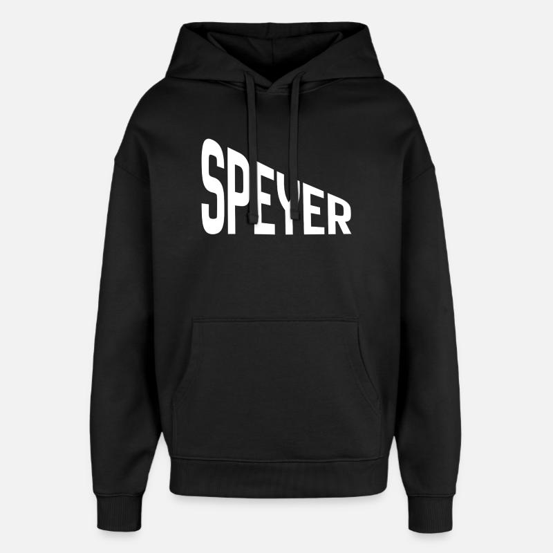 Speyer - Sweat à capuche unisexe Stanley/Stella Oversized - noir