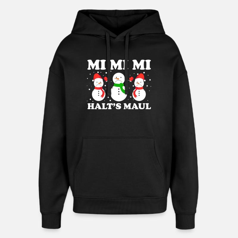 Bogenschütze Bogensport Bogenschießen - Oversized Unisex Hoodie von Stanley/Stella - Schwarz