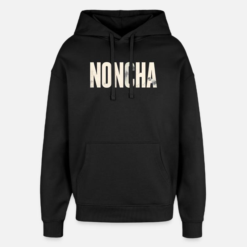 Noncha - Sweat à capuche unisexe Stanley/Stella Oversized - noir