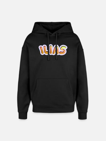 Ilias als Job - Oversized Unisex Hoodie von Stanley/Stella - Schwarz
