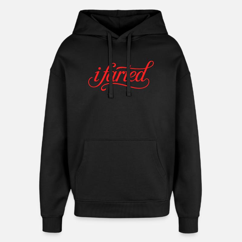 J’ai pété - Logo Funny Gen Alpha - Sweat à capuche unisexe Stanley/Stella Oversized - noir