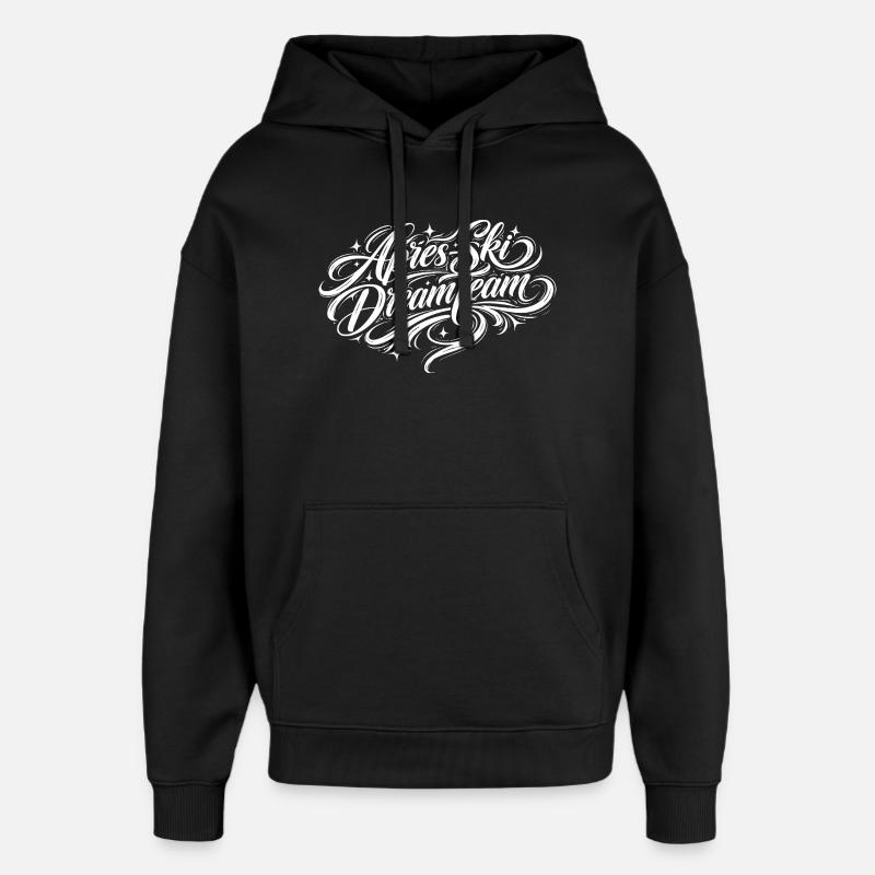 Apres Ski Dream Team - Oversized Unisex Hoodie von Stanley/Stella - Schwarz