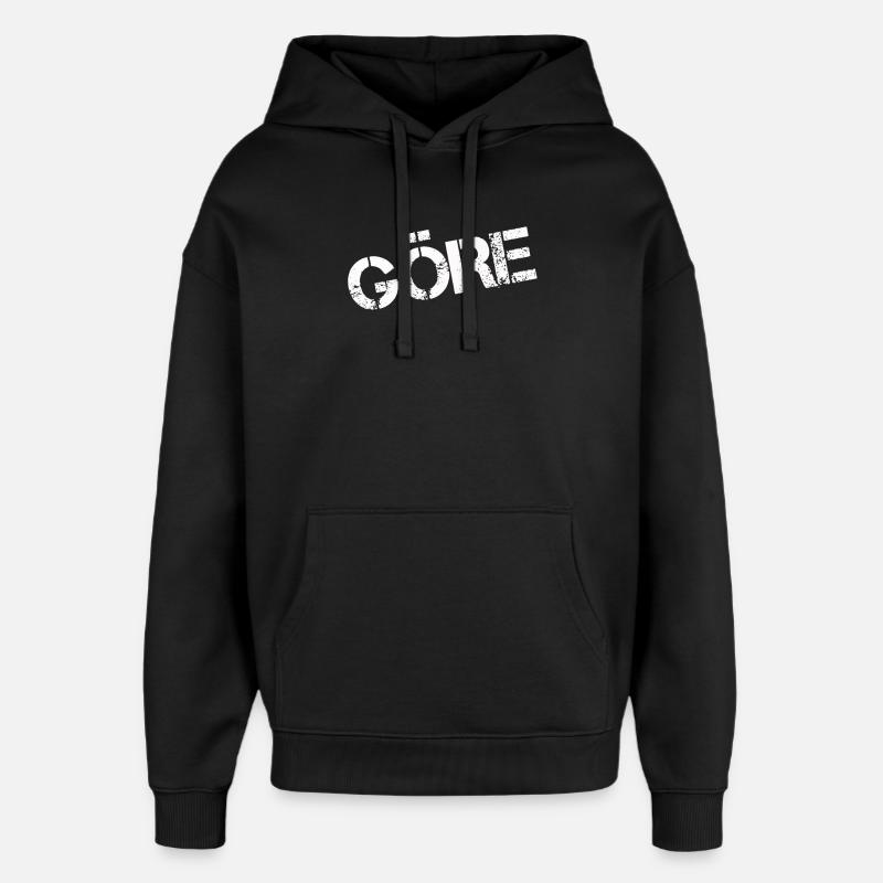 GÖRE - Oversized Unisex Hoodie von Stanley/Stella - Schwarz