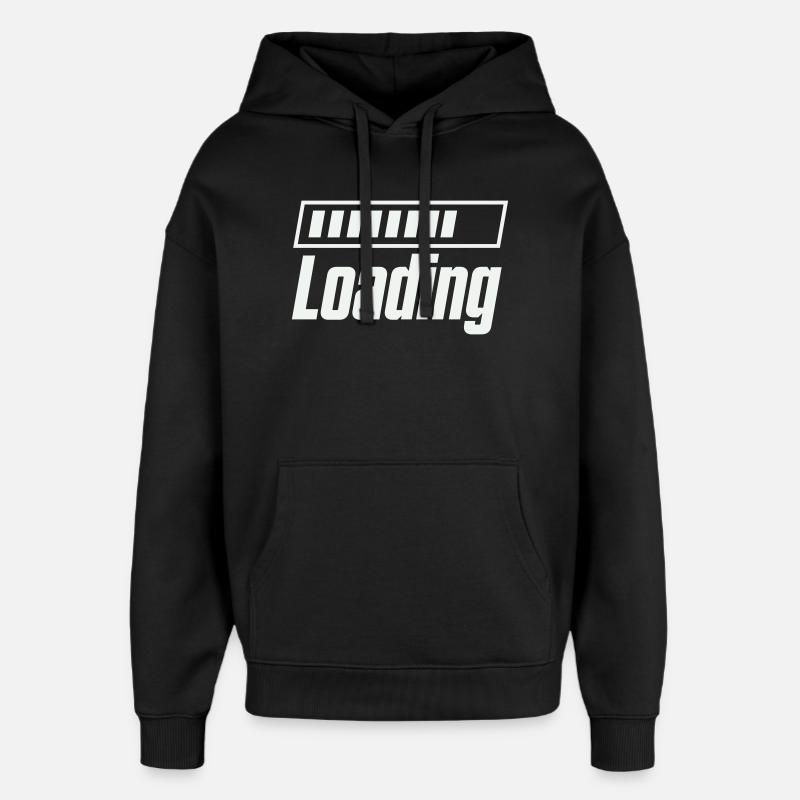 Chargement de la barre de chargement - Sweat à capuche unisexe Stanley/Stella Oversized - noir