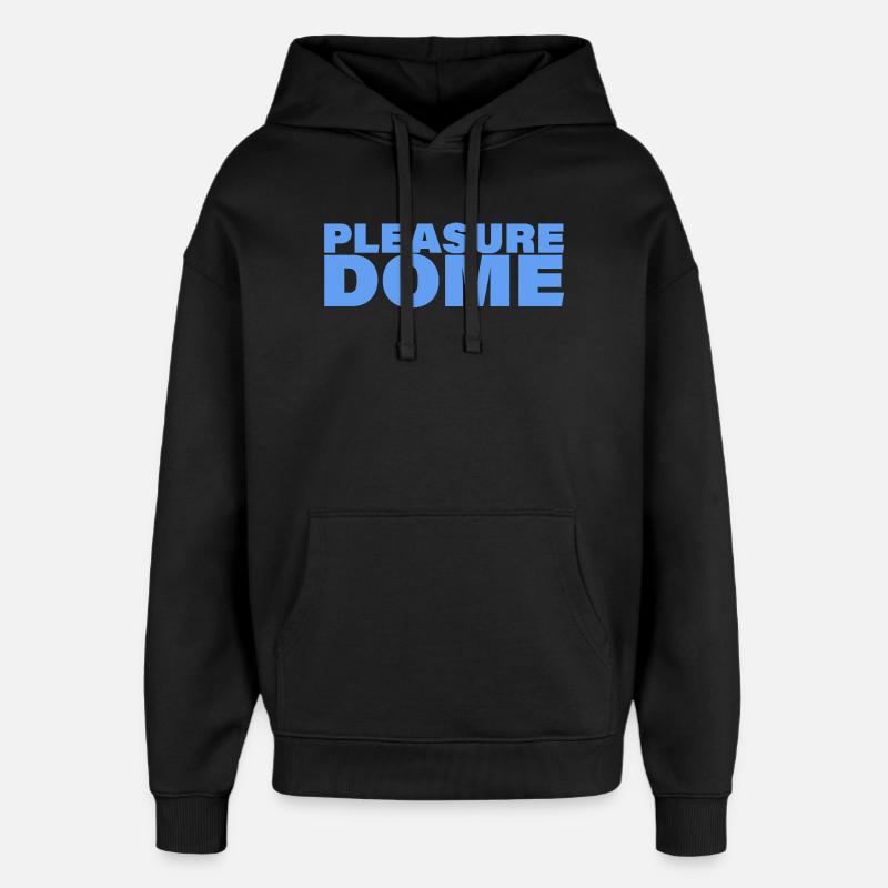 DOME DE PLAISIR - Sweat à capuche unisexe Stanley/Stella Oversized - noir