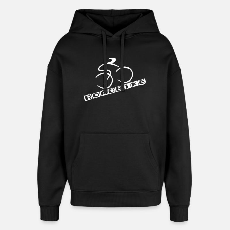 Vélo de route - Sweat à capuche unisexe Stanley/Stella Oversized - noir