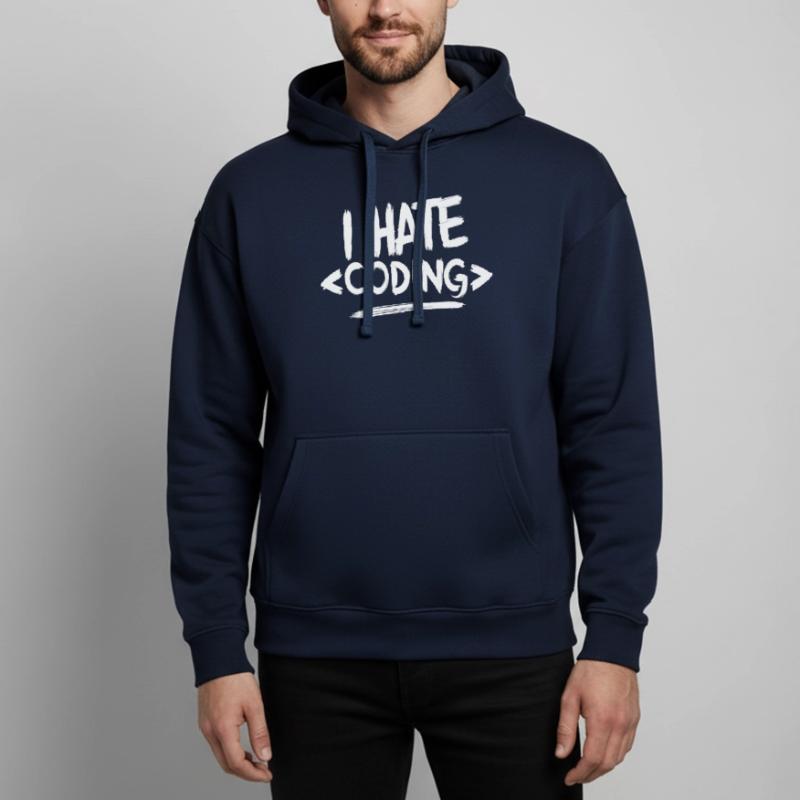Je déteste coder Programmeur Web Sweat à capuche unisexe Stanley/Stella Oversized