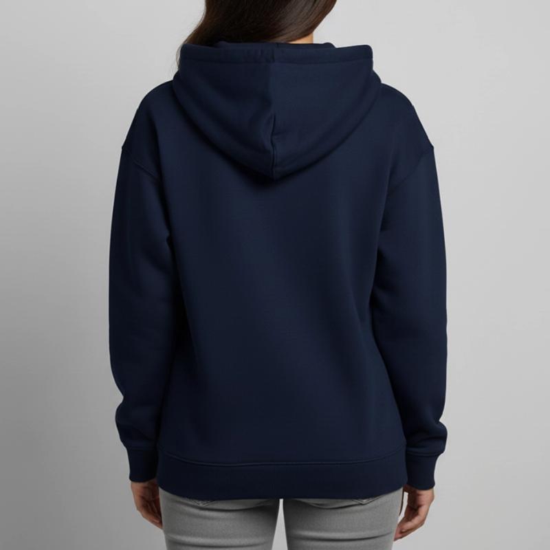 Fractal Triangle Force Geometry Recursion Oversized Unisex Hoodie by Stanley/Stella