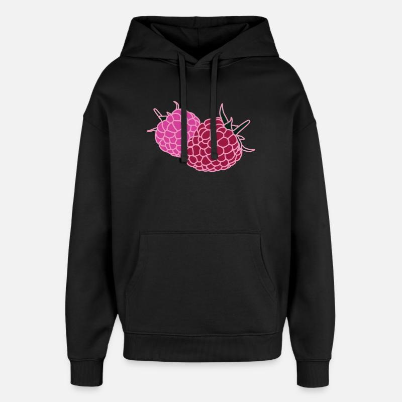 Pop Art du Duo Framboise - Sweat à capuche unisexe Stanley/Stella Oversized - noir