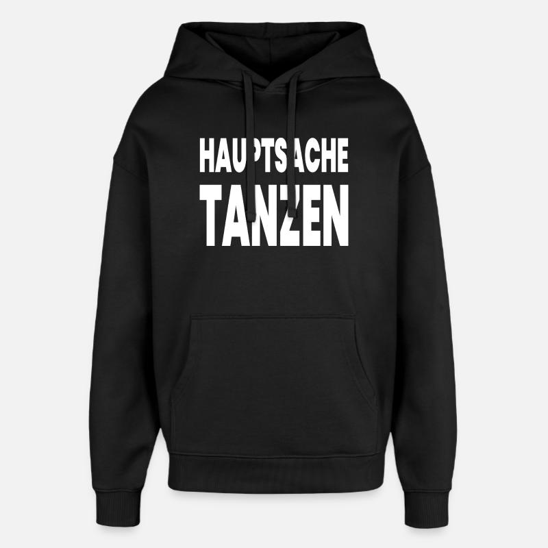 Danser - Sweat à capuche unisexe Stanley/Stella Oversized - noir