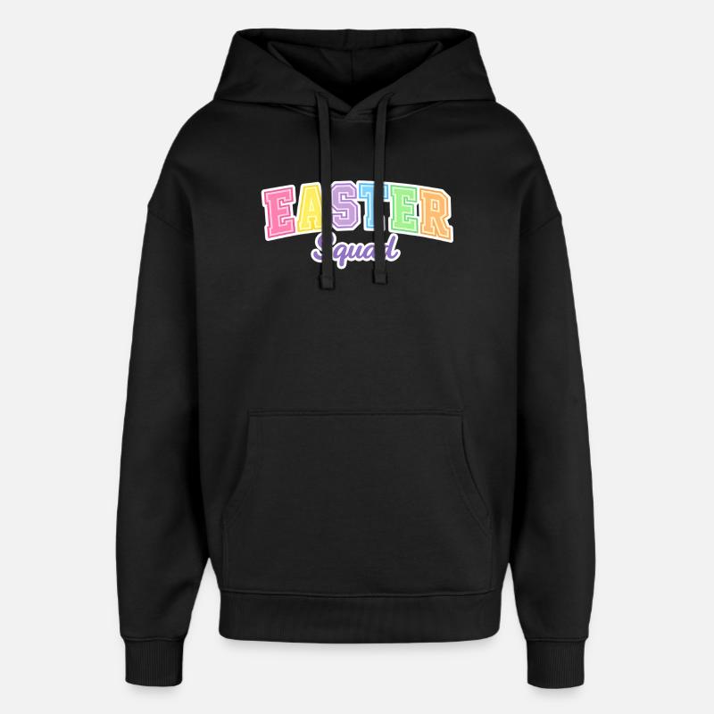 Easter Squad Egg Hunt - Oversized Unisex Hoodie von Stanley/Stella - Schwarz
