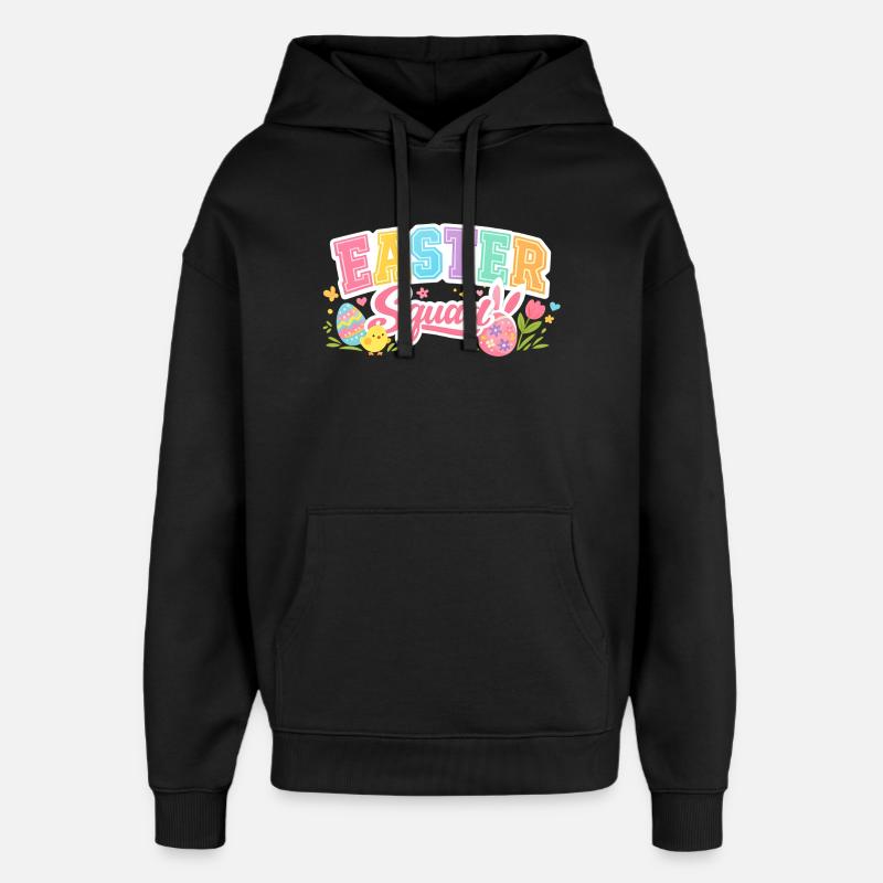 Easter Squad Egg Hunt - Oversized Unisex Hoodie von Stanley/Stella - Schwarz