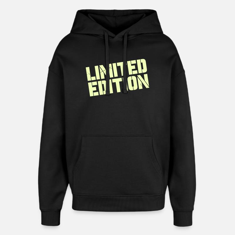 limited_edition - Sweat à capuche unisexe Stanley/Stella Oversized - noir