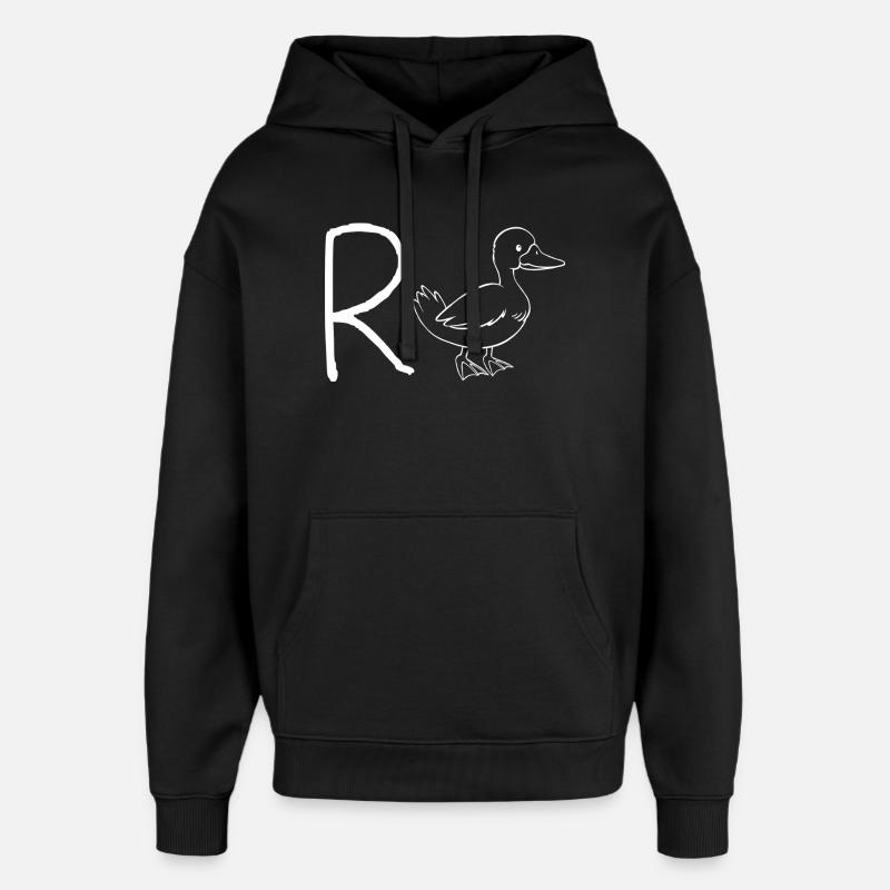 Pension Canard - Sweat à capuche unisexe Stanley/Stella Oversized - noir