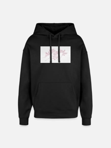 Hand of the Protector - Oversized Unisex Hoodie by Stanley/Stella - black