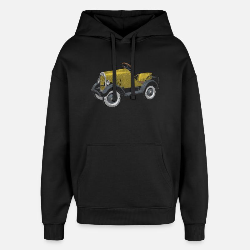 Soapbox - Oversized Unisex Hoodie by Stanley/Stella - black