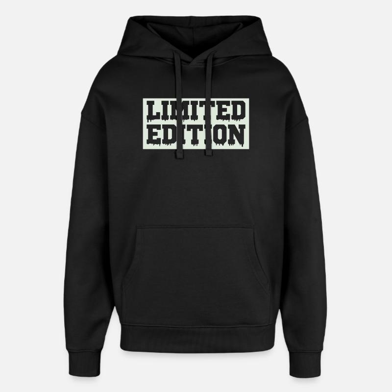 limited_edition - Sweat à capuche unisexe Stanley/Stella Oversized - noir