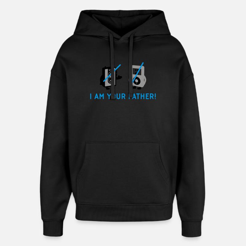 vs pod - Oversized Unisex Hoodie von Stanley/Stella - Schwarz