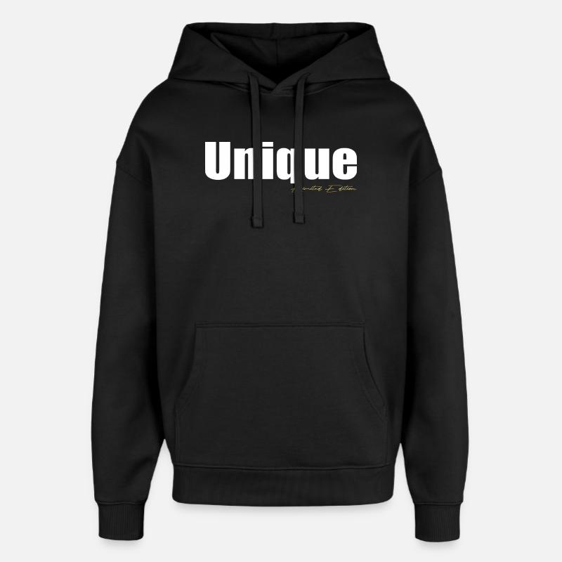 Unique - Oversized Unisex Hoodie von Stanley/Stella - Schwarz