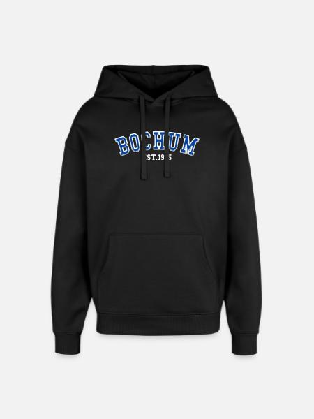 Bochum Est. 1985 - Oversized Unisex Hoodie von Stanley/Stella - Schwarz