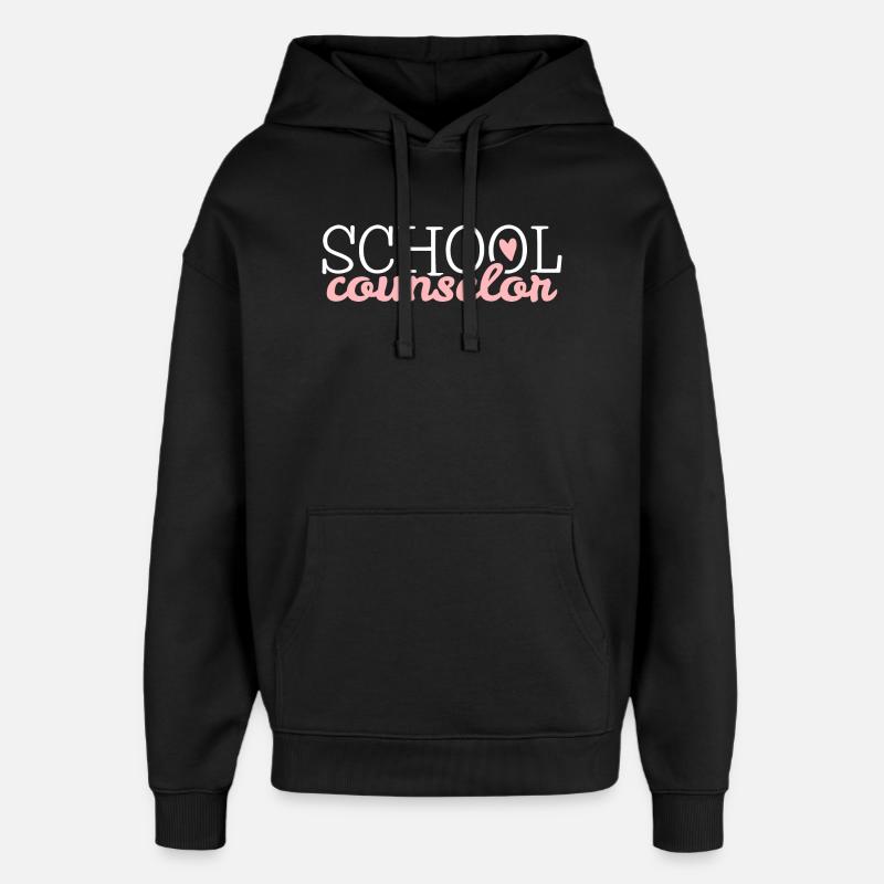 Schulberater Berufsberater - Oversized Unisex Hoodie von Stanley/Stella - Schwarz