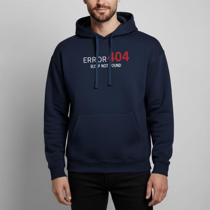 Error 404 Sleep Not Found – Pattern for Developers Oversized Unisex Hoodie by Stanley/Stella