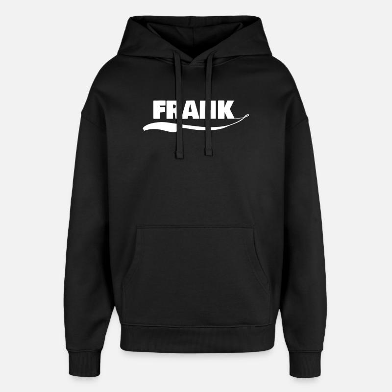 Franc - Sweat à capuche unisexe Stanley/Stella Oversized - noir