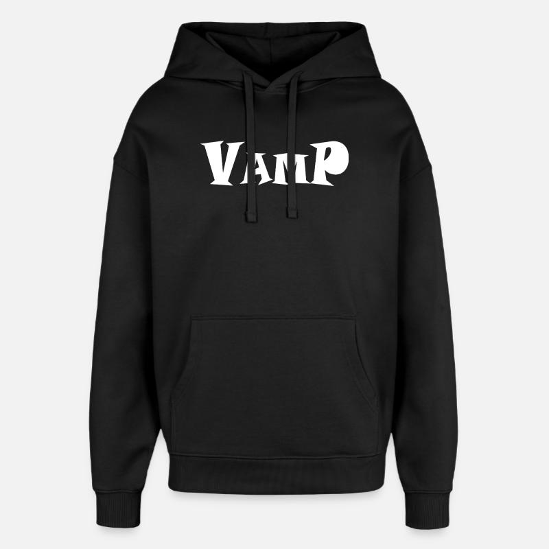 vamp - Sweat à capuche unisexe Stanley/Stella Oversized - noir