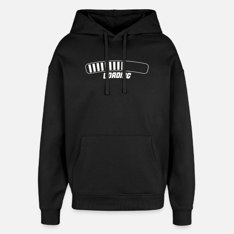 Chargement - Sweat à capuche unisexe Stanley/Stella Oversized - noir