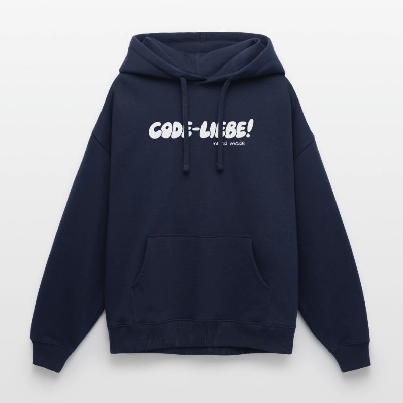 Code-Liebe – Mode Nerd Activé Sweat à capuche unisexe Stanley/Stella Oversized