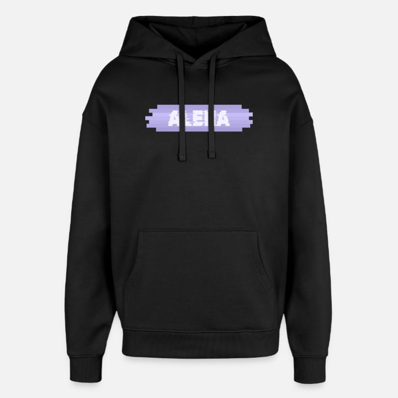 Alena als Mutter - Oversized Unisex Hoodie von Stanley/Stella - Schwarz