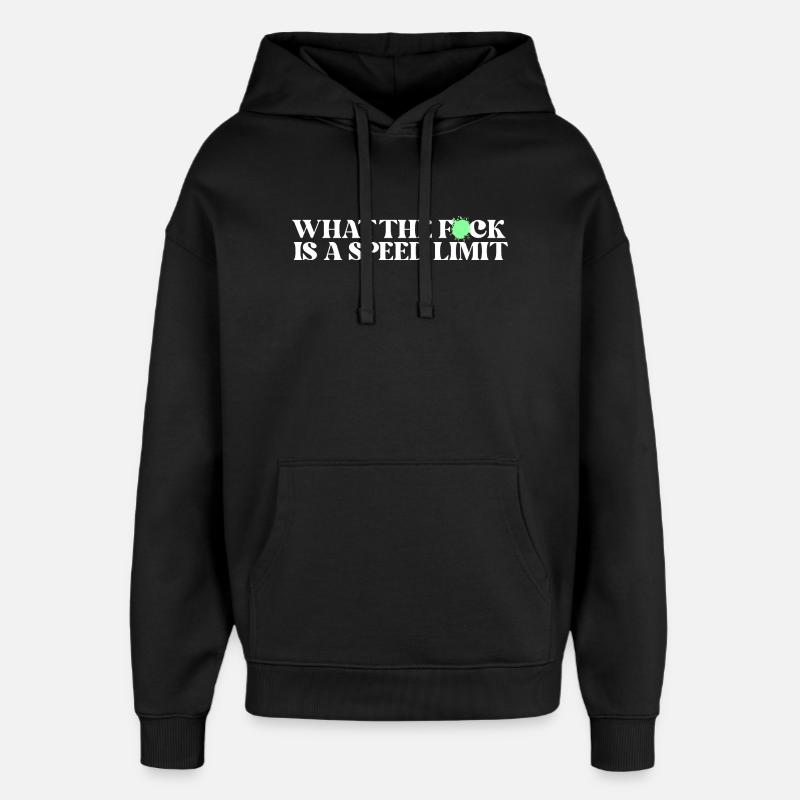 Voiture - Sweat à capuche unisexe Stanley/Stella Oversized - noir