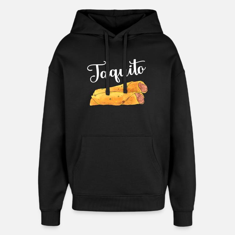 Taco Taquito Match - Sweat à capuche unisexe Stanley/Stella Oversized - noir