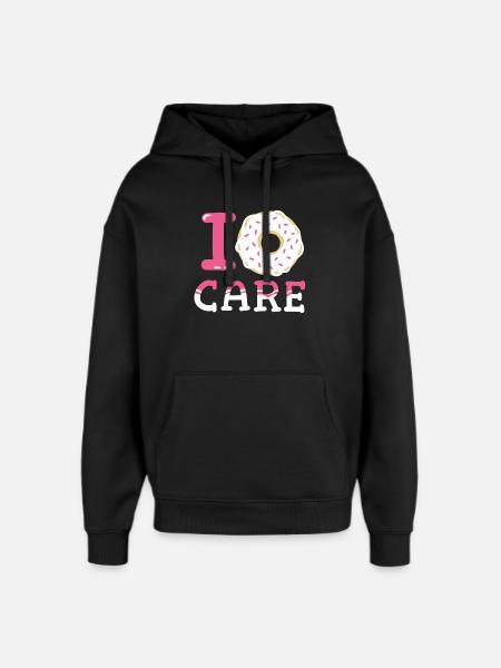 Donuts Donut-Liebhaber - Oversized Unisex Hoodie von Stanley/Stella - Schwarz