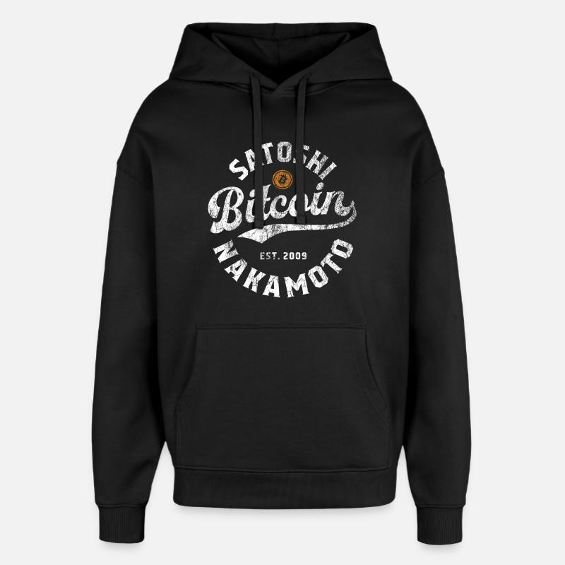 Bitcoin - We love Crypto - Oversized Unisex Hoodie von Stanley/Stella - Schwarz