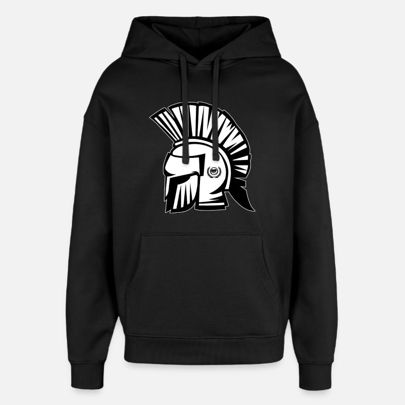 Streetpunk - Sweat à capuche unisexe Stanley/Stella Oversized - noir