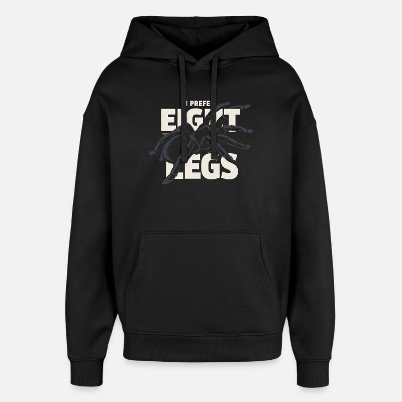 Propriétaire d’araignée Propriétaire de la Tarentule - Sweat à capuche unisexe Stanley/Stella Oversized - noir
