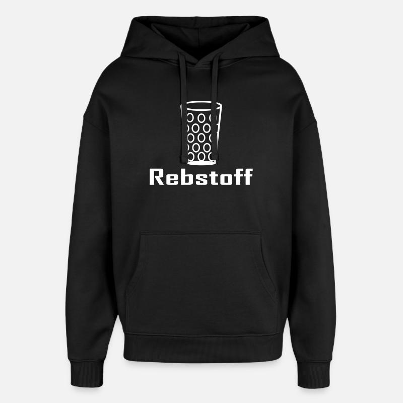 Schorle - Oversized Unisex Hoodie von Stanley/Stella - Schwarz