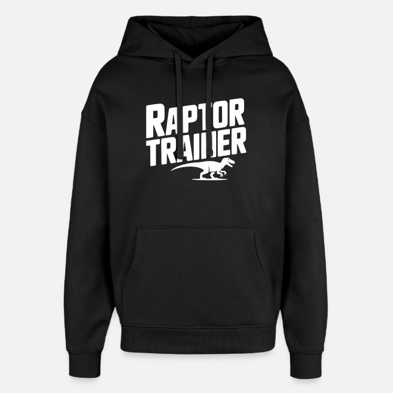 Entraîneur Raptor - Sweat à capuche unisexe Stanley/Stella Oversized - noir