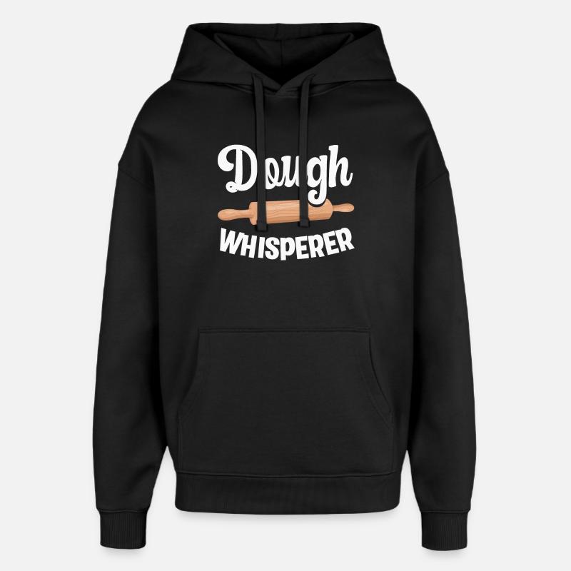 Backen Bäcker Bäckerin - Oversized Unisex Hoodie von Stanley/Stella - Schwarz