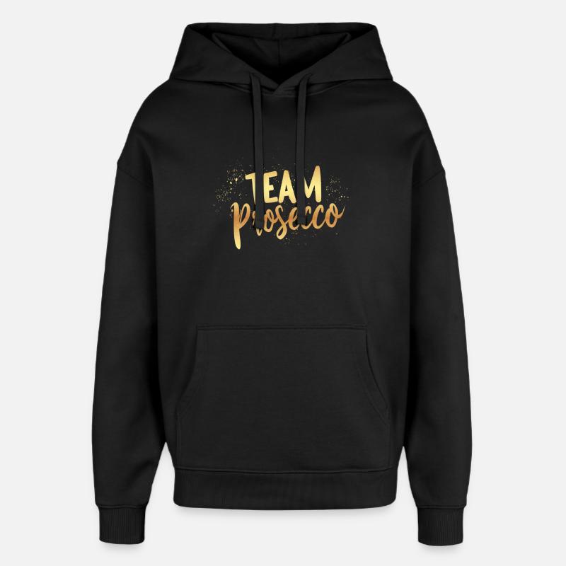 Team Prosecco! - Oversized Unisex Hoodie von Stanley/Stella - Schwarz