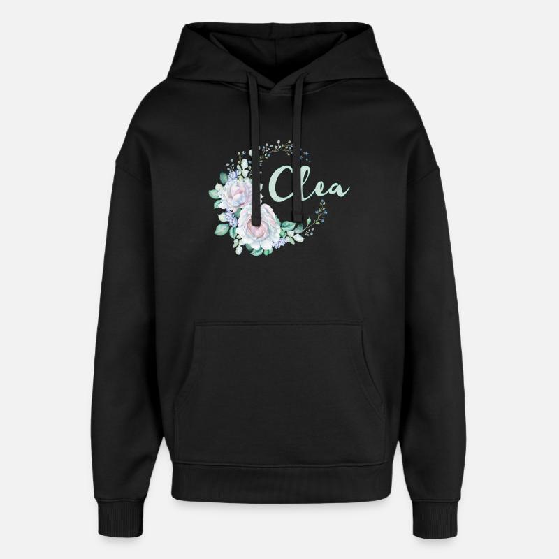 Pour Clea - Sweat à capuche unisexe Stanley/Stella Oversized - noir