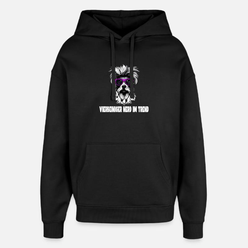 Conception pour chien - Sweat à capuche unisexe Stanley/Stella Oversized - noir