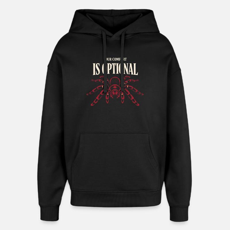 Propriétaire d’araignée Propriétaire de la Tarentule - Sweat à capuche unisexe Stanley/Stella Oversized - noir