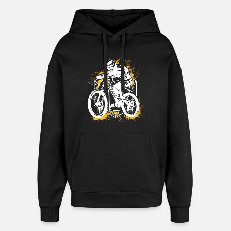 VTT VTT - VTT - VTT - Sweat à capuche unisexe Stanley/Stella Oversized - noir